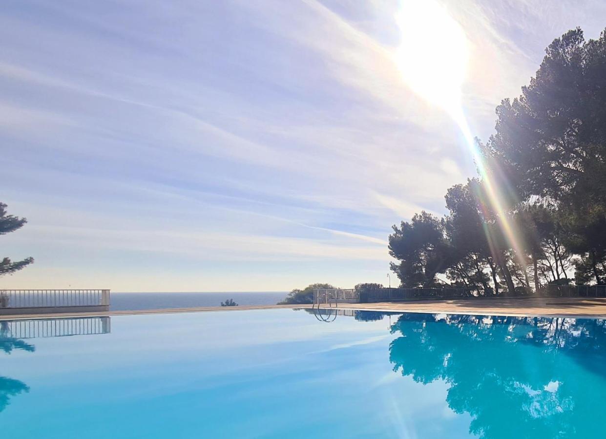 Superbe Appartement Dans Cadre D'Exception - Piscine, Plage Et Tennis Prive Bandol Exteriér fotografie